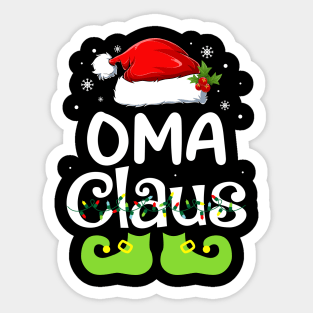 Oma Claus Sticker